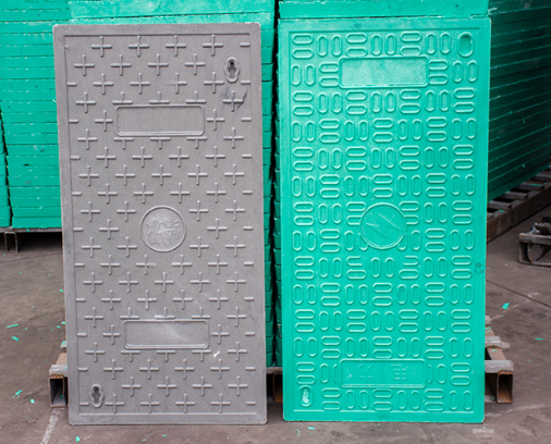 红河树脂复合电力盖板展示